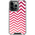 Pink Chevron iPhone 16 Pro Clear Case